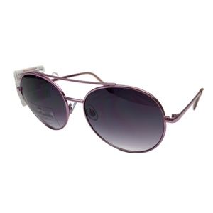 JUICY COUTURE Lilac Pink Metal Aviator Sunglasses